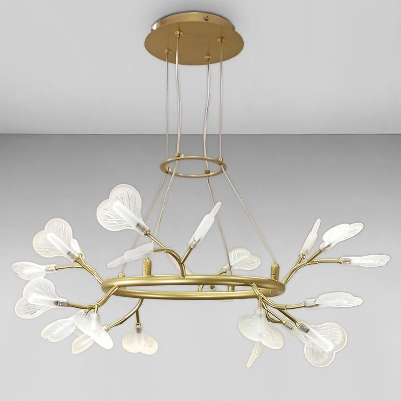 Люстра подвесная Light House LS-18076-24 золото/Прозрачный