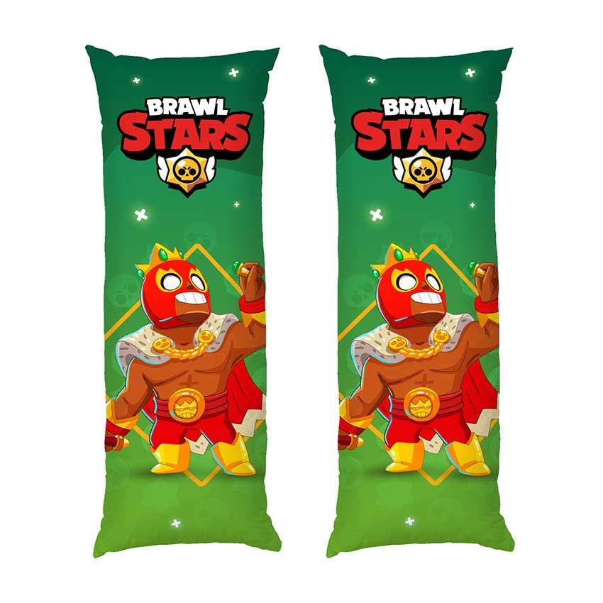 Подушка дакимакура King El Primo Brawl Stars габардин 140х45 см (112923-2)
