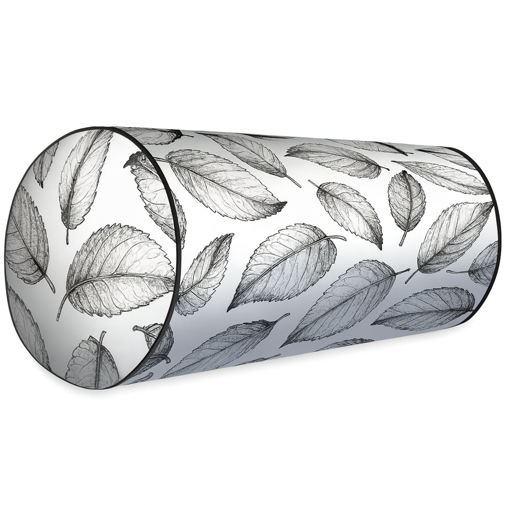 Подушка-валик Presentville Монохромные листочки (PV FLORA006)