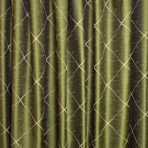 Ткань портьерная жаккардовая IDEIA Нео V-701 3,0 м Зеленый (2200004169996)