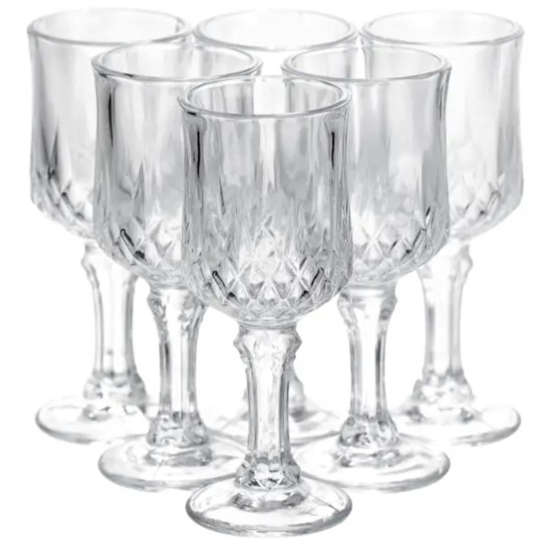 Набор рюмок Yiwu Vintage Crystal стеклянных 6 шт. по 50 мл Прозрачный (HP-34-75)
