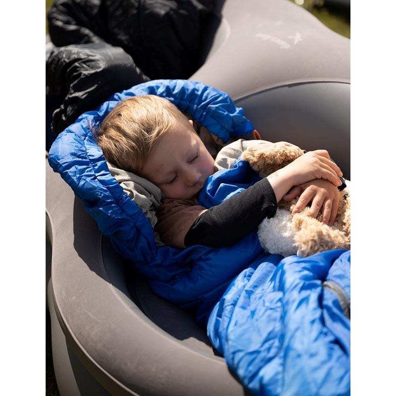 Спальный мешок детский Easy Camp Cosmos Jr. 10°C 150 см Left Zip Blue (240152) - фото 6