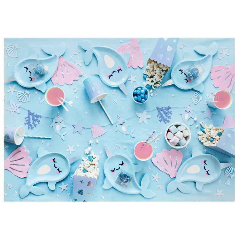 Тарелки для праздничного стола Дельфин 18,5х29 см 6 шт. (5900779102323) - фото 2 Тарелки для праздничного стола Дельфин 18,5х29 см 6 шт. (5900779102323) - фото 2