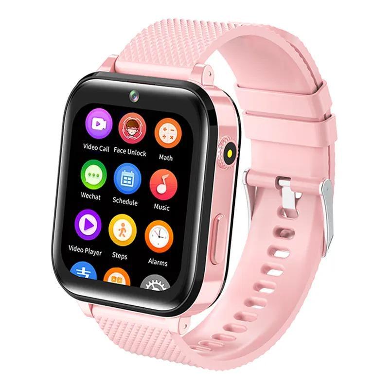 Смарт-часы детские Lemfo T27 с GPS Pink (10942975) Смарт-часы детские Lemfo T27 с GPS Pink (10942975)