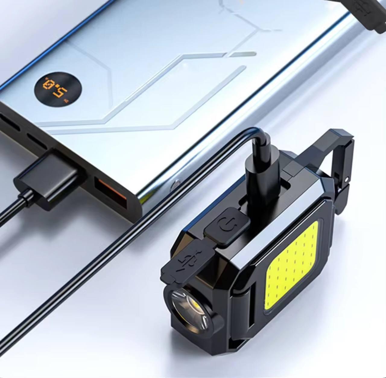 Ліхтар з карабіном багатофункціональний трьохсторонній з магнітом та відкривачкою Чорний (720793436187) - фото 5 Ліхтар з карабіном багатофункціональний трьохсторонній з магнітом та відкривачкою Чорний (720793436187) - фото 5