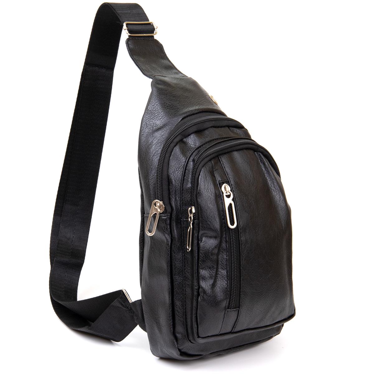 Вместительная сумка Vintage Cross Body Черный (48905)