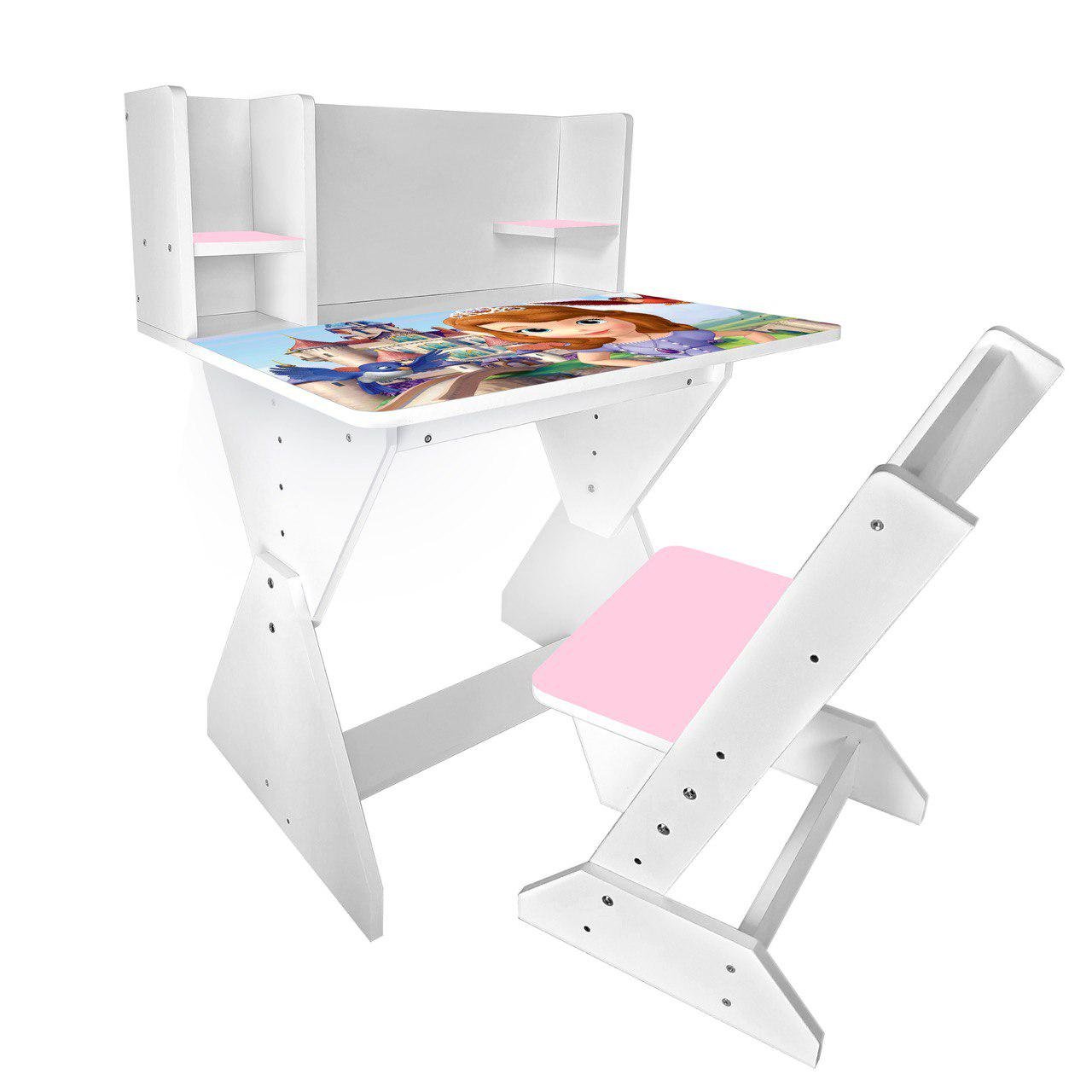 Парта дитяча Софія Прекрасна П03 зі збільшеною стільницею для дистанційного навчання (251103) Парта дитяча Софія Прекрасна П03 зі збільшеною стільницею для дистанційного навчання (251103)