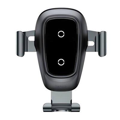 Автотримач для телефону з БЗУ BASEUS Metal Air Outlet Tarnish (Т-143) - фото 2 Автотримач для телефону з БЗУ BASEUS Metal Air Outlet Tarnish (Т-143) - фото 2