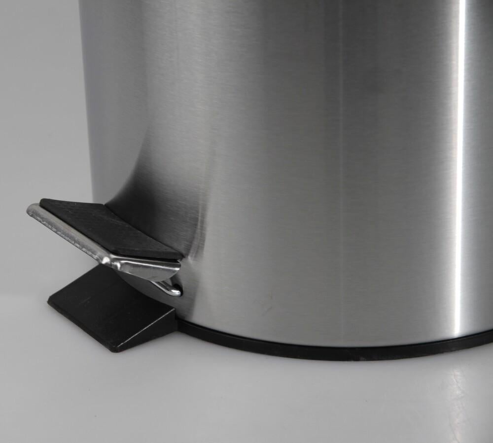 Ведро для мусора Zerix Solo-TC0107 7 л круглое из нержавеющей стали (ZX5899) - фото 8 Ведро для мусора Zerix Solo-TC0107 7 л круглое из нержавеющей стали (ZX5899) - фото 8