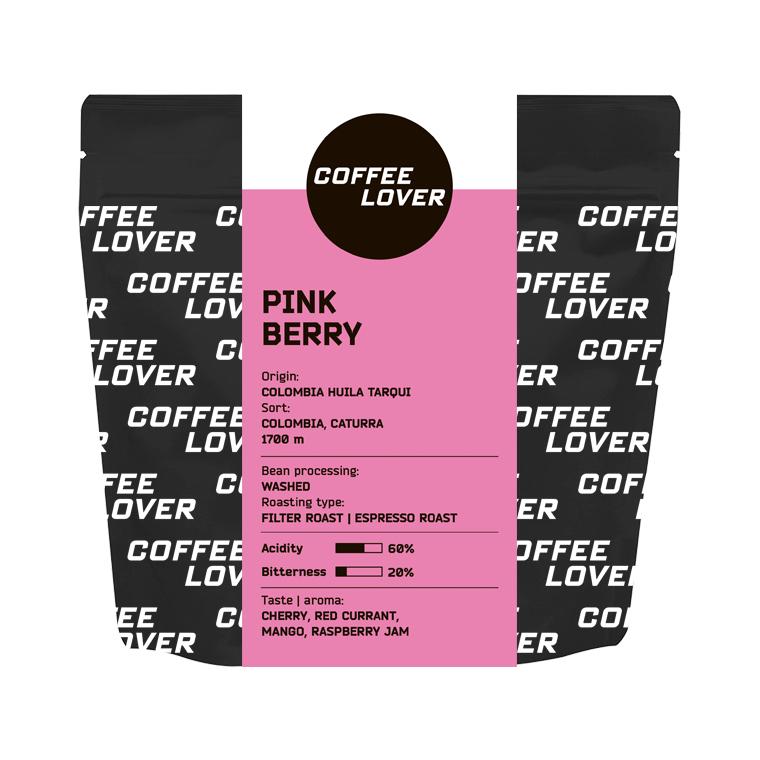 Кава зернова Coffee Lover Pink Berry 250 г (025)