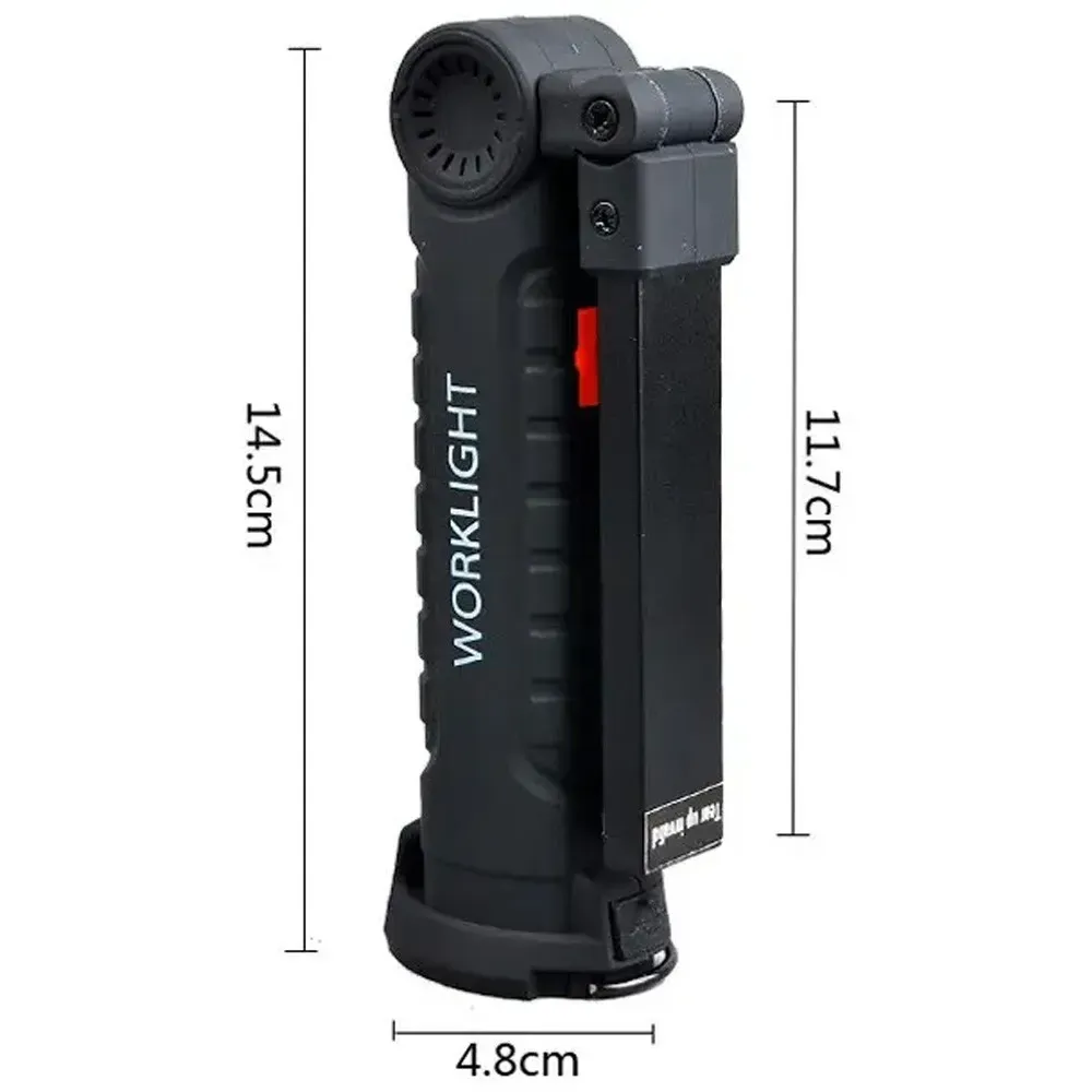 Ліхтарик складаний на магніті 5 режимів від USB COB (234581591) - фото 9 Ліхтарик складаний на магніті 5 режимів від USB COB (234581591) - фото 9