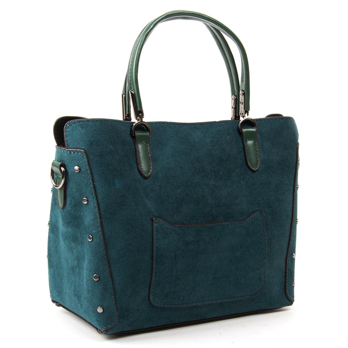 Женская модельная сумка из замша Fashion 5124 Зеленый - фото 1 Женская модельная сумка из замша Fashion 5124 Зеленый - фото 1