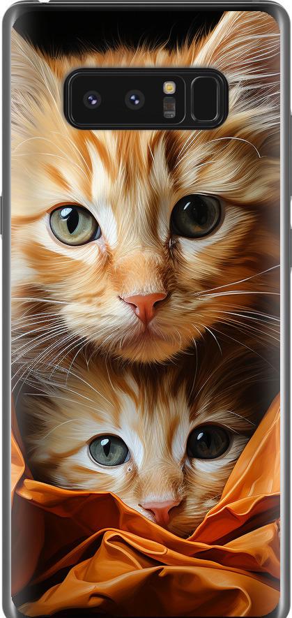 Чехол на Samsung Galaxy Note 8 Котики 2 (5664u-1020-42517)