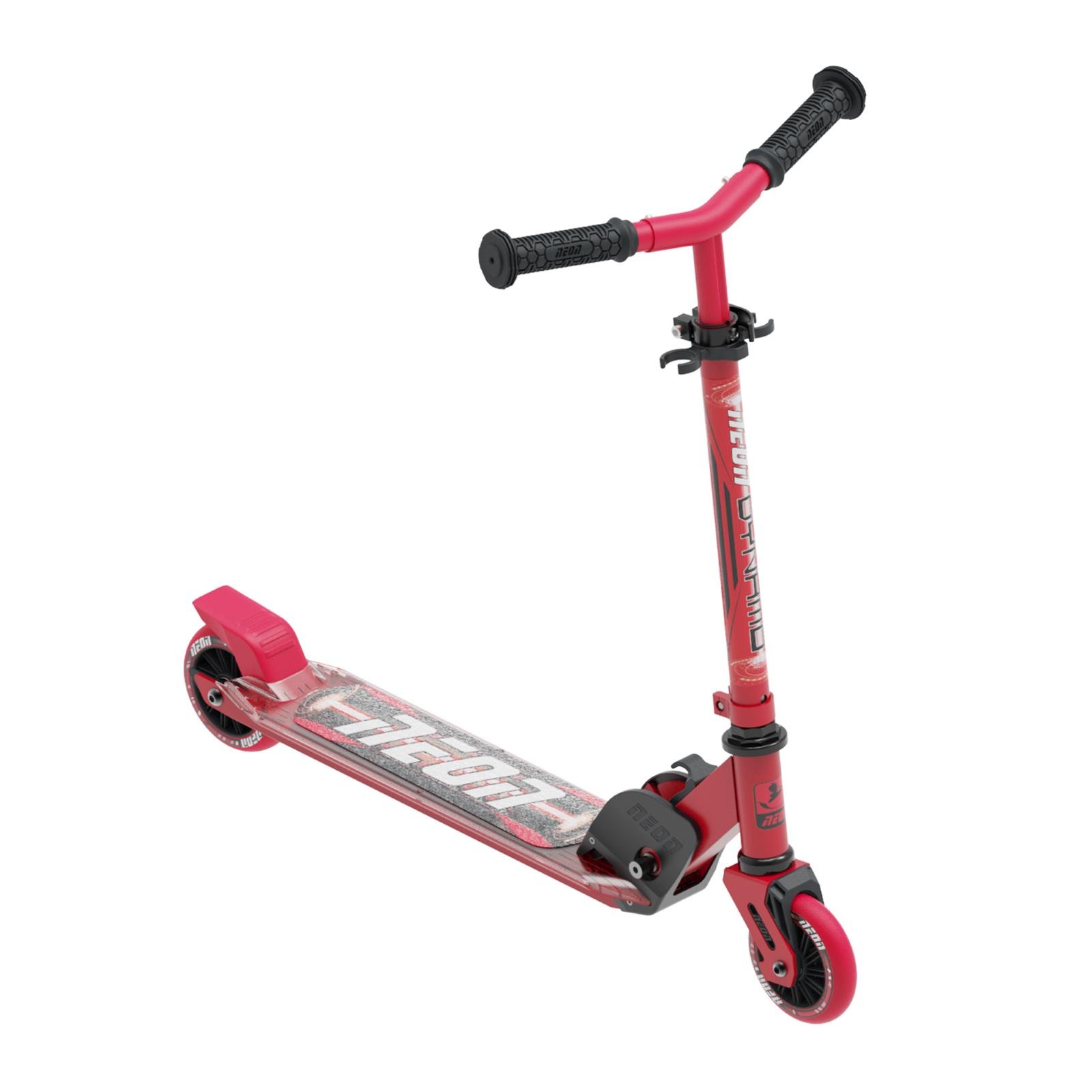 Самокат детский Neon Dynamo NS41R4 LED 5-9 лет Красный (30067350)