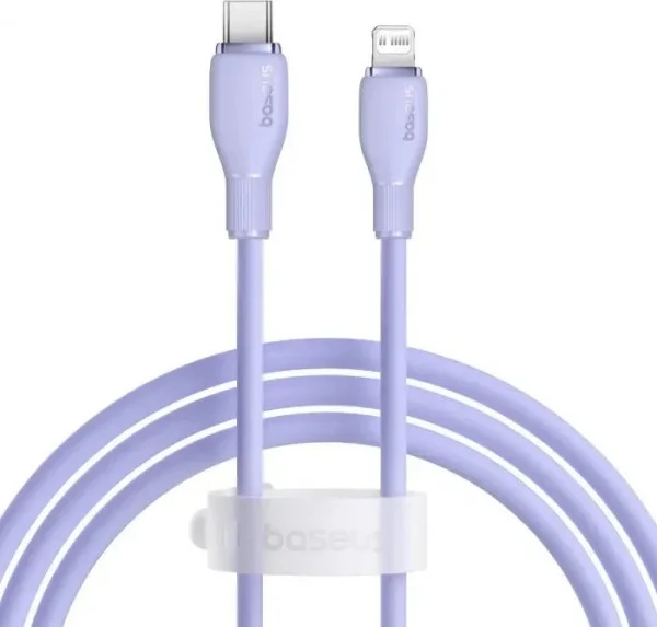 Кабель быстрая зарядка Baseus Pudding Series USB Type-C-Lightning 1 м (23373339)