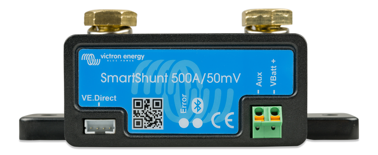 Контроллер заряда аккумулятора Victron Energy SmartShunt 500A/50MV