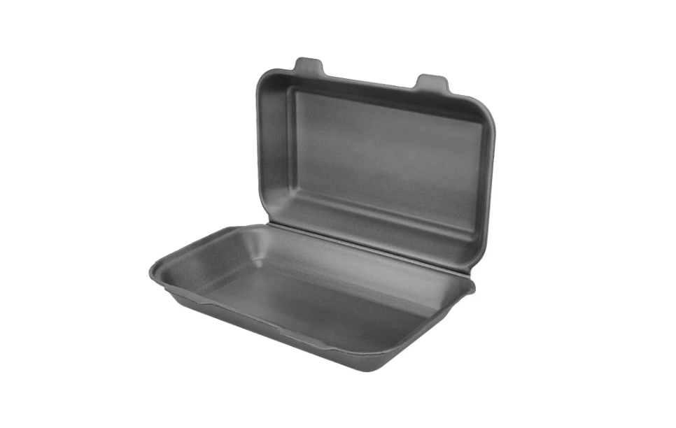 Ланч-бокс МВ-10 из полистирола 246x150x60 мм 250 шт. Черный (006100025)