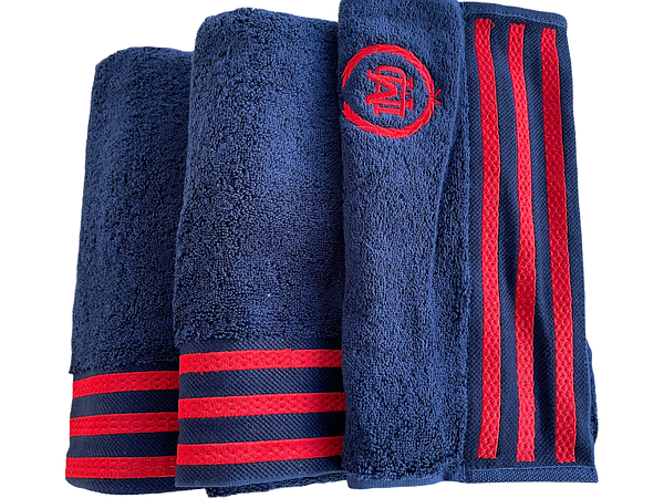 Полотенца Maison d'or Delon Navy/Red (2000022279112)