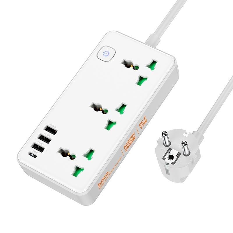 Подовжувач з USB Hoco AC7A Type-C 1,5 м White (020411)