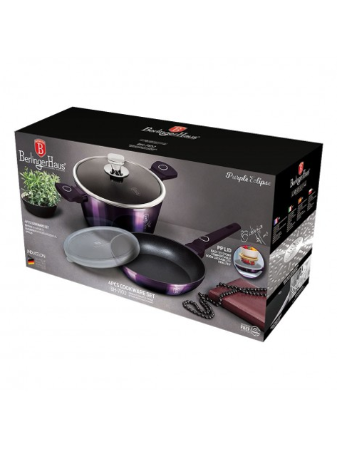 Набор посуды Berlinger Haus Purple Eclipse Collection 4 предмета (BH-7102) - фото 2