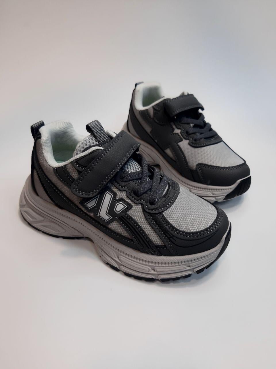 Кроссовки Clibee для мальчика р. 34 20 см Серый (1188-3)