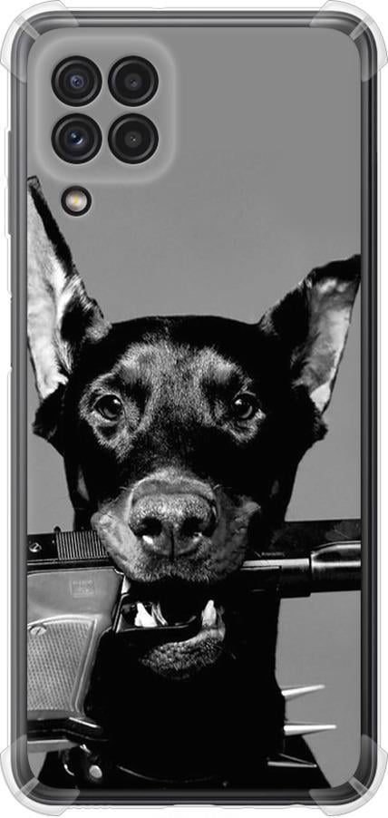 Чехол на Samsung Galaxy M22 M225F Доберман (2745sp-2551-42517)