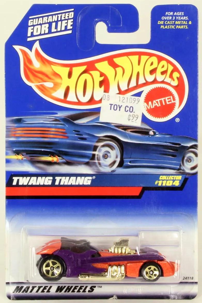Игрушечная машинка Hot Wheels Twang Thang 1999 №1104 (24118)