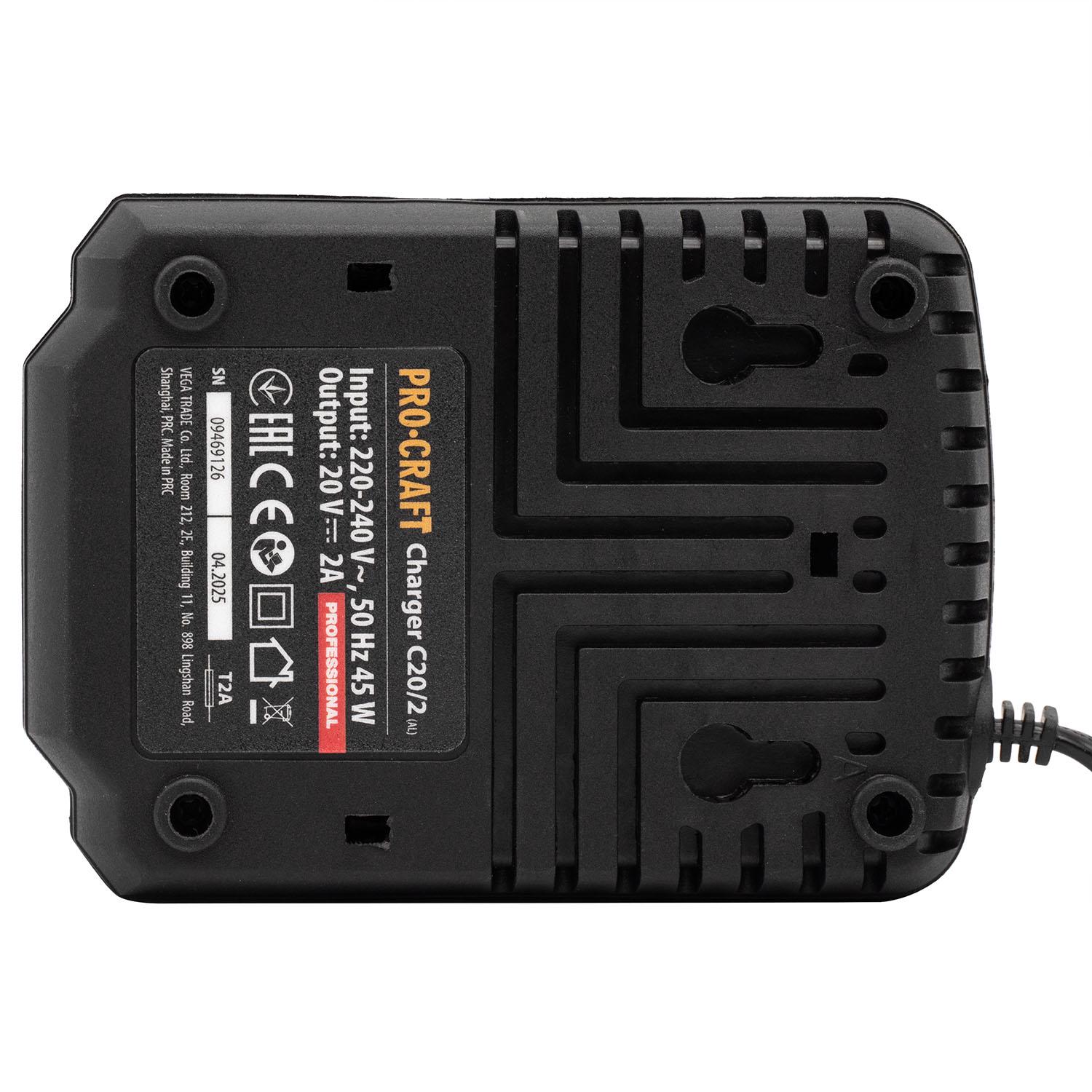 Набір акумуляторів та зарядного пристрою Procraft PBC-set2 (28337163) - фото 9