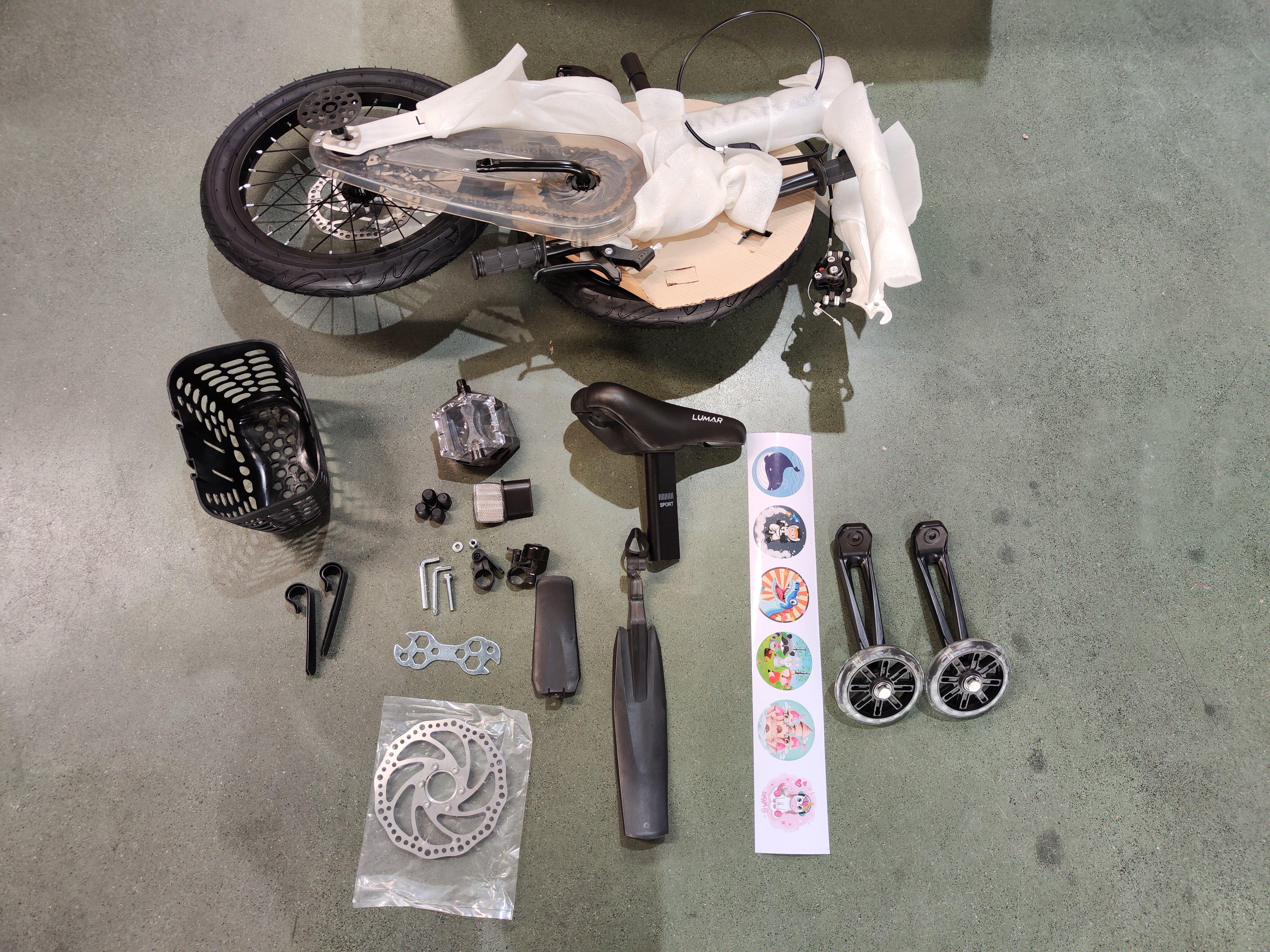 Дитячий велосипед Lumar 2024 16" магнієвий - фото 5