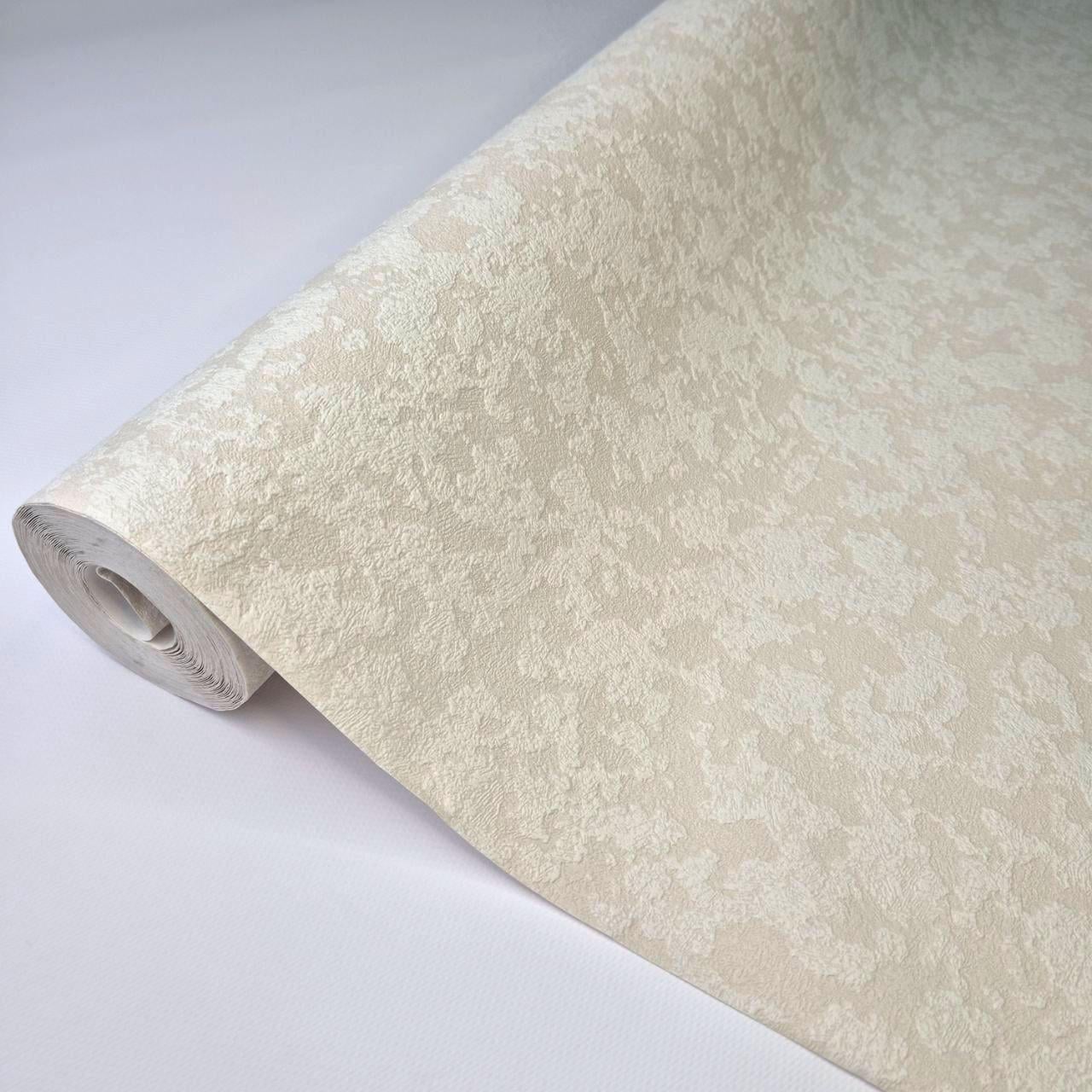 Обои виниловые на флизелиновой основе Крокус для гостиной/спальни/коридора/офиса 0,106x10 м Бежевый (8860)