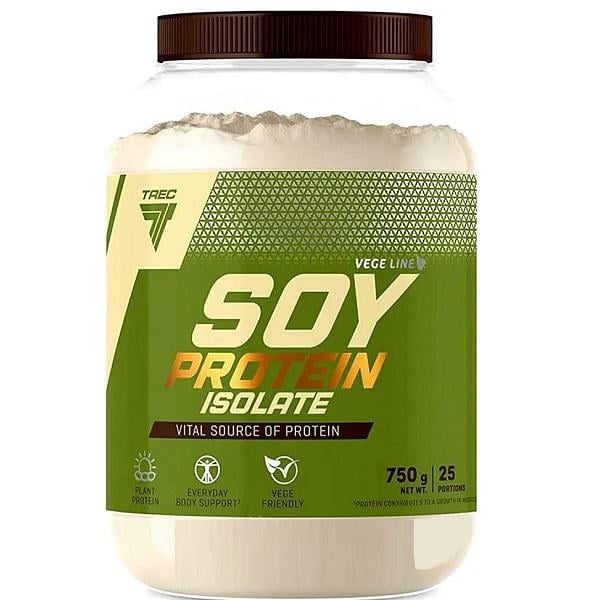 Протеин Trec Nutrition Soy Protein Isolate 750 g /25 servings/ Chocolate - фото 1