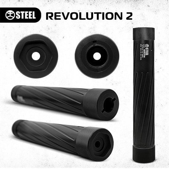 Саундмодератор Steel Revolution 2 308 5/8х24 (004.000.000-104) - фото 2 Саундмодератор Steel Revolution 2 308 5/8х24 (004.000.000-104) - фото 2