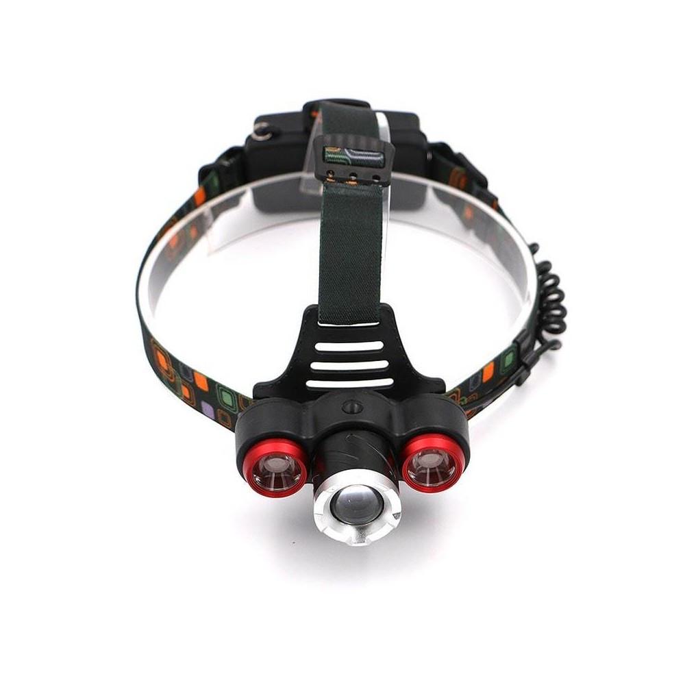 Фонарь налобный Headlight BL-863/806 Черный/Красный