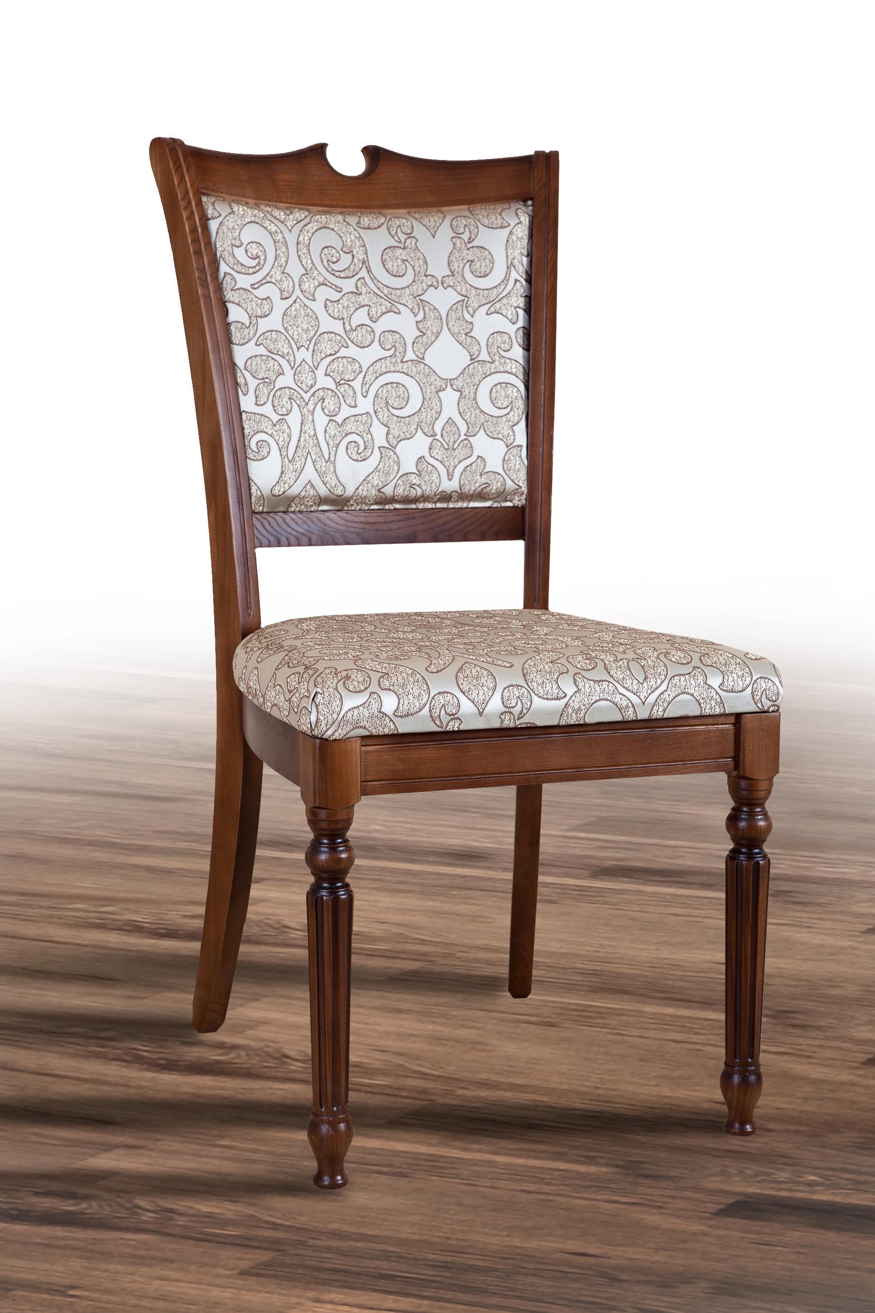 Стілець для кухні та вітальні Палермо Сицилія Люкс 480х960х420 мм Горіх/Каппадокія (GAА0025403)