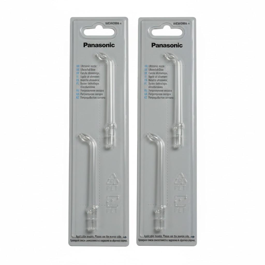 Сменные насадки для ирригатора Panasonic WEW-0986-X503-AS1 2 блистера (31991503)