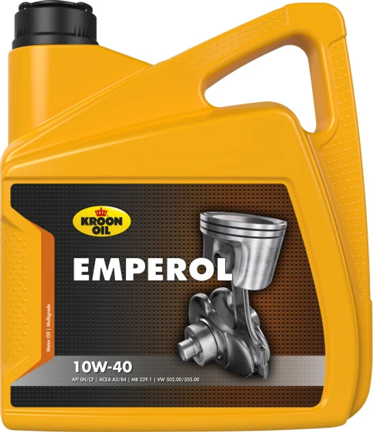 Смазка моторная KROON OIL EMPEROL полусинтетика 10W40 4 л (KL 33216) Смазка моторная KROON OIL EMPEROL полусинтетика 10W40 4 л (KL 33216)
