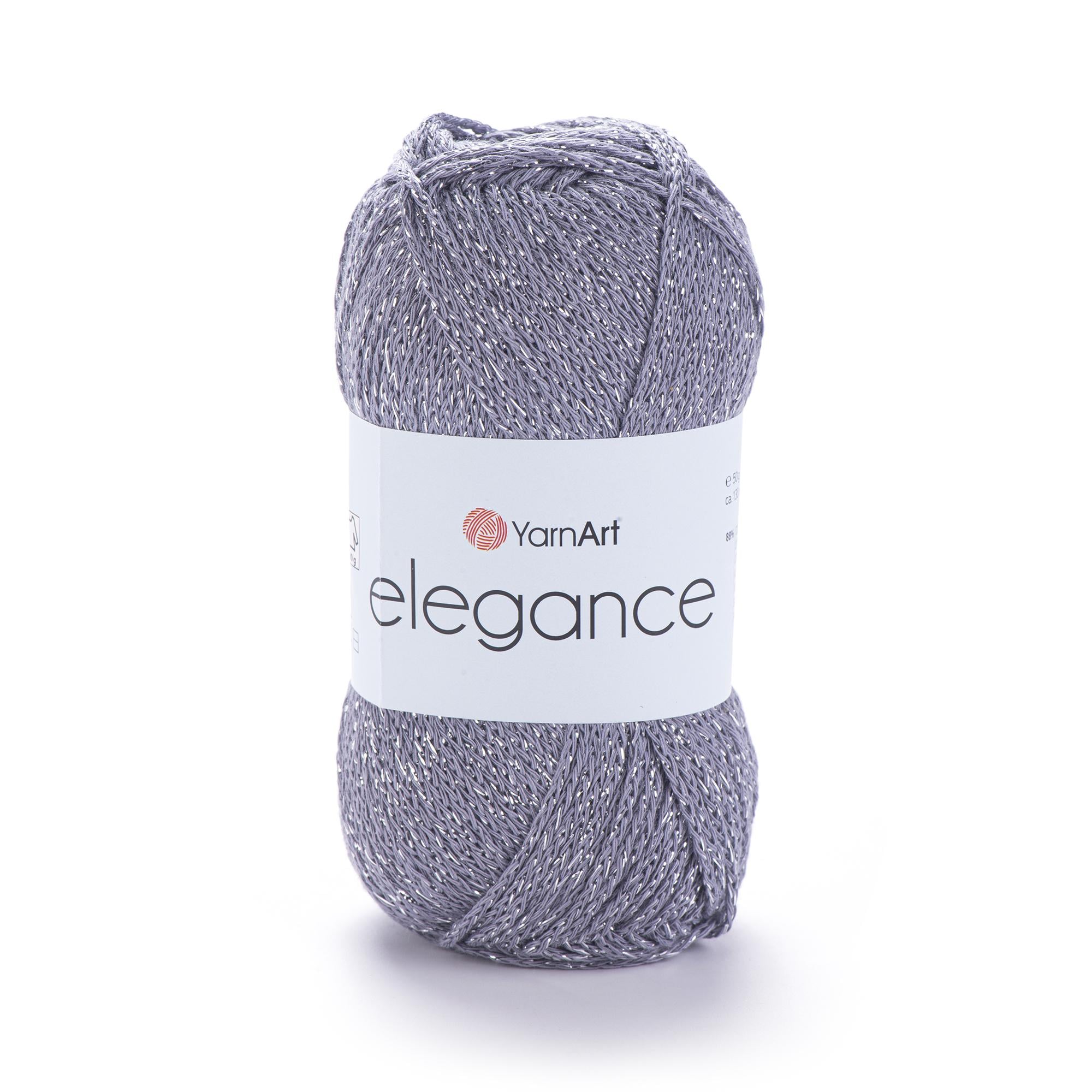 Пряжа YarnArt Elegance 102 Серый (7412)