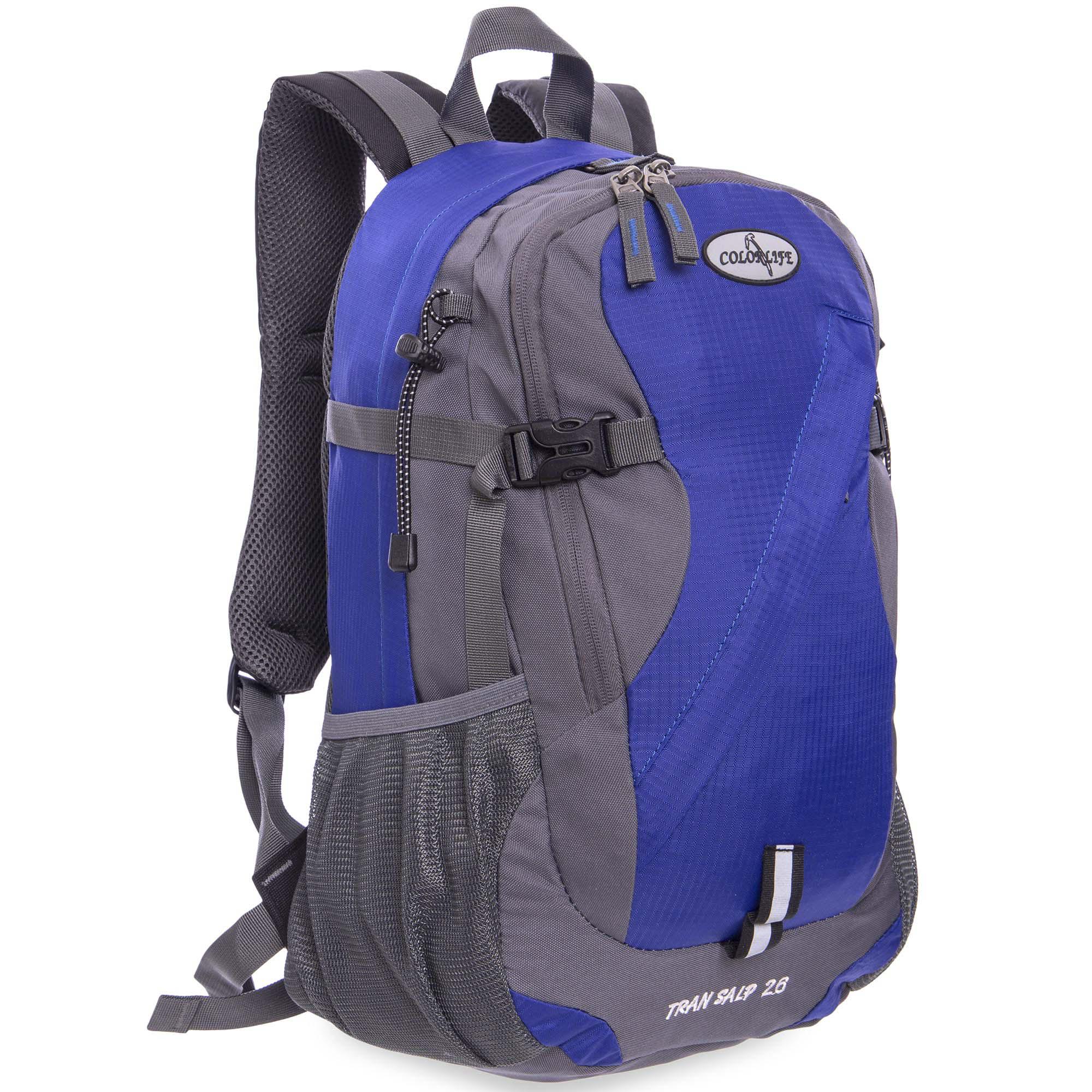 Рюкзак спортивный COLOR LIFE TY-996 26 л Синий (DR011286)