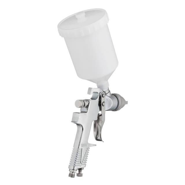 Фарбопульт пневматичний Intertool PT-0106 HVLP форсунка 1,3 мм верхній пластиковий бачок 600 мл 3 бар (1498688290) - фото 2 Фарбопульт пневматичний Intertool PT-0106 HVLP форсунка 1,3 мм верхній пластиковий бачок 600 мл 3 бар (1498688290) - фото 2