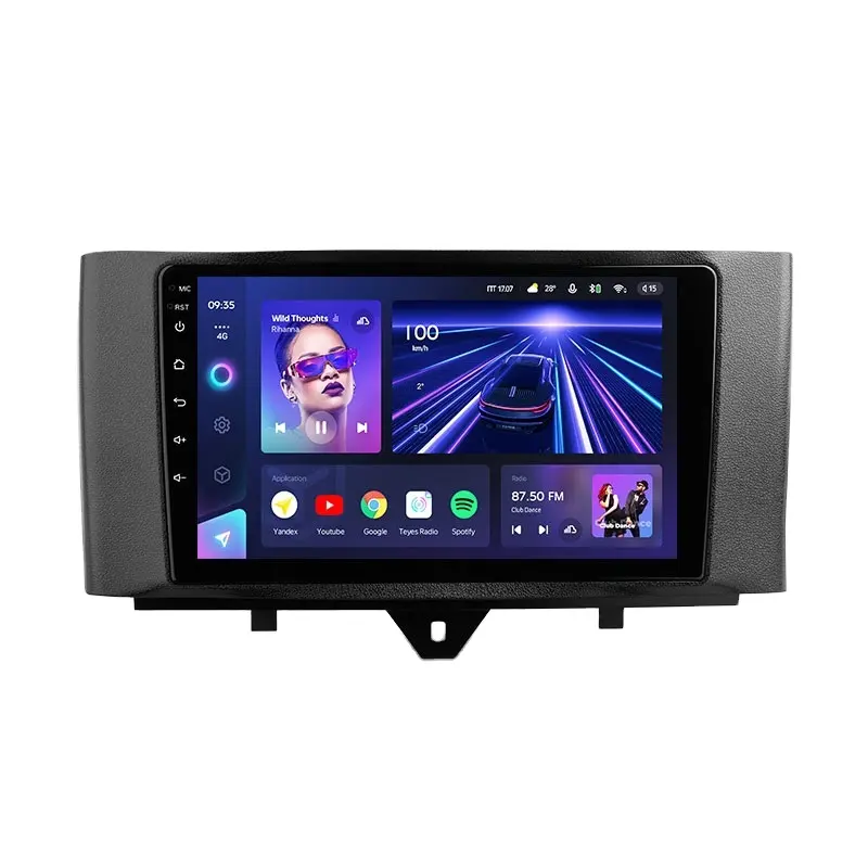 Автомагнитола штатная Teyes для Mercedes Benz Smart Fortwo 2 2010-2015 Android CC3-PLUS 4+64G Wi-Fi/4G (1490476596)