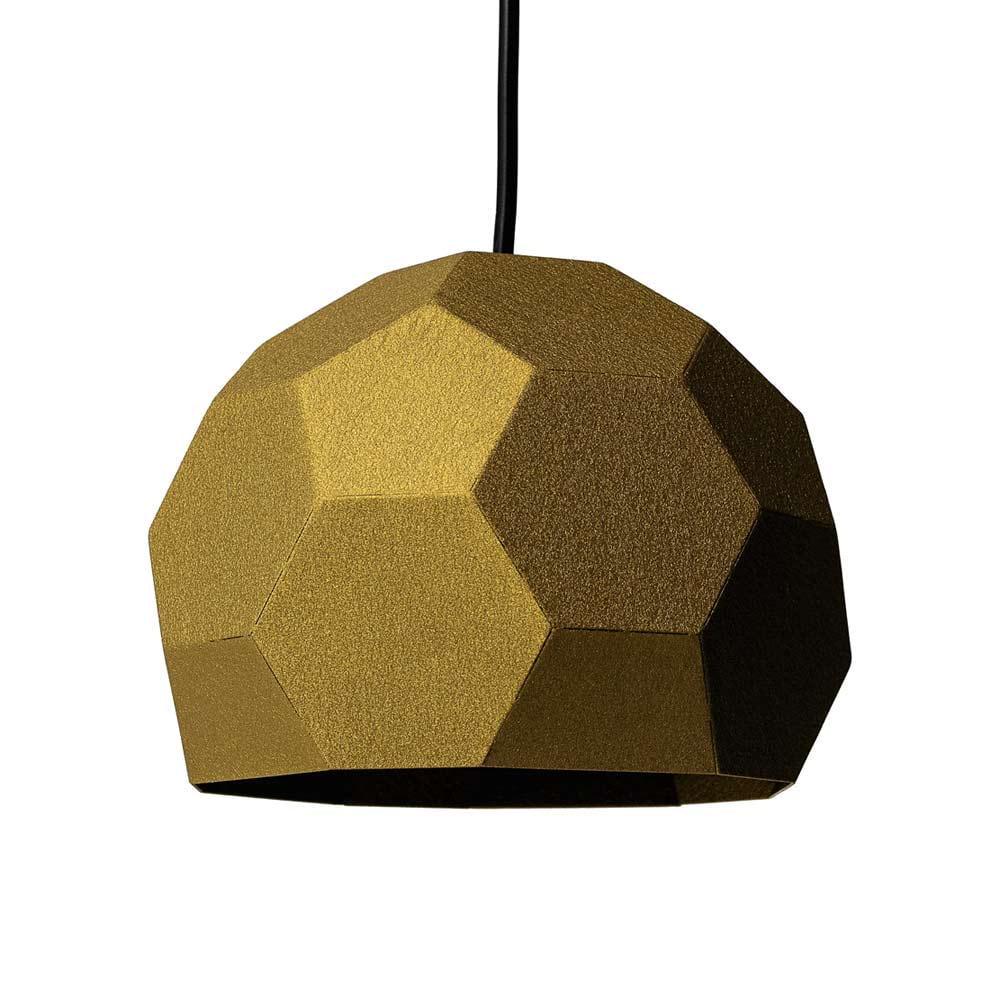 Светильник подвесной Atmolight Ball P200 Moire Gold