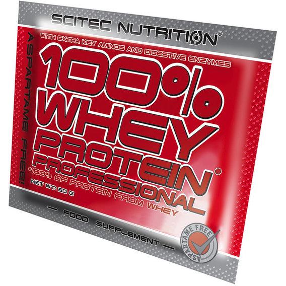 Протеїн Scitec Nutrition 100% Whey Protein Professional 30 г 1 порція Strawberry White Chocolate