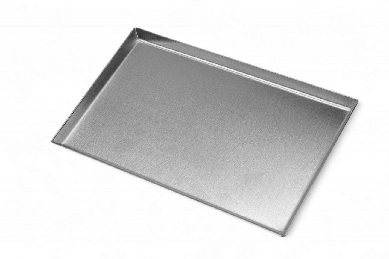 Поднос прямоугольный из нержавеющей стали One Chef 28х21 см (609165)