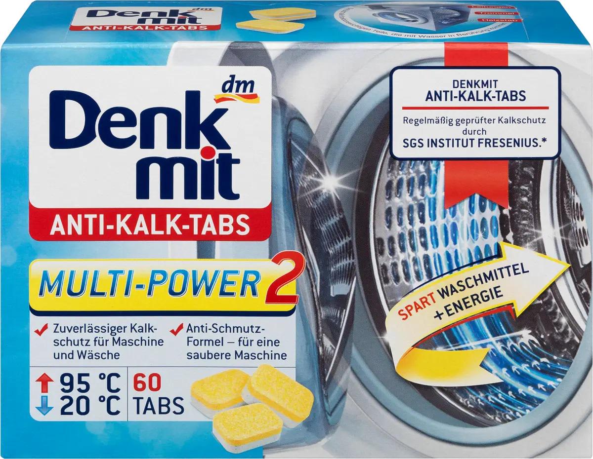 Таблетки від накипу Denkmit Anti-Kalk Tabs 60 шт. 15 г (7959)