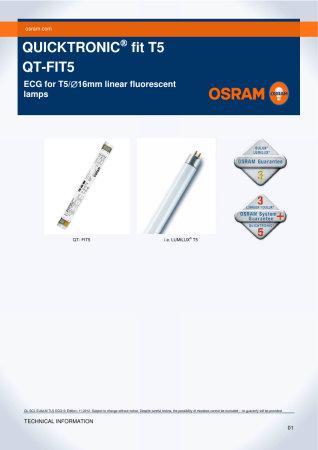 Блок живлення для світлодіодів Osram QUICKTRONIC FIT 52X14-35 78W 220-240V QT-FIT5 (4008321971258) - фото 6