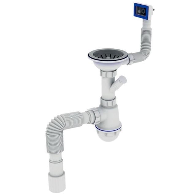 Сифон для кухонной мойки Zerix SK-02-B ZX4953 115 мм (172869)