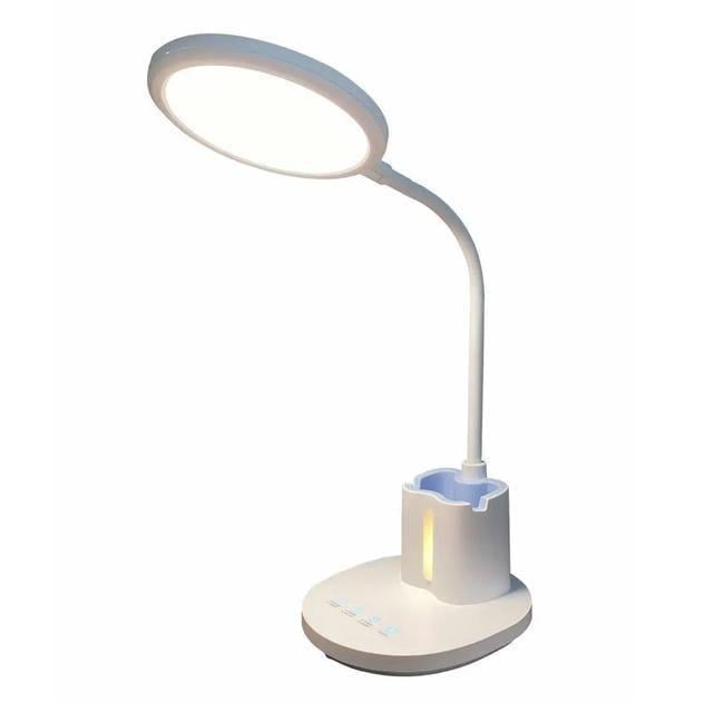 Настольная LED-лампа Sirius с подставкой для канцелярии 2800-5700К IP20 BL-1503 9W Белый (28687703)