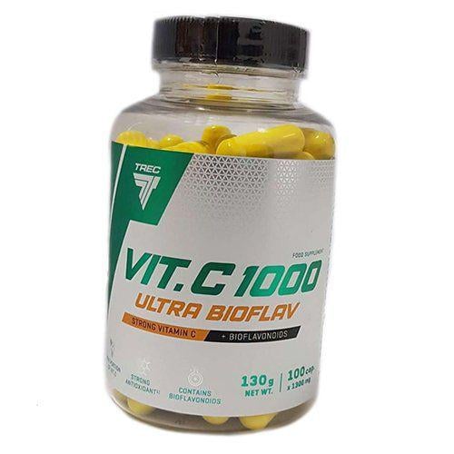 Витамин С Vit.C 1000 Ultra Bioflav Trec Nutrition 100 капс. (36101023)