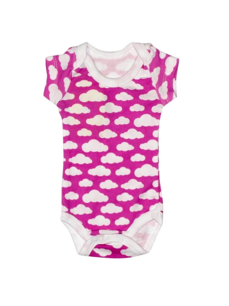 Боди детский Тучки 62 см Белый (1603-62)