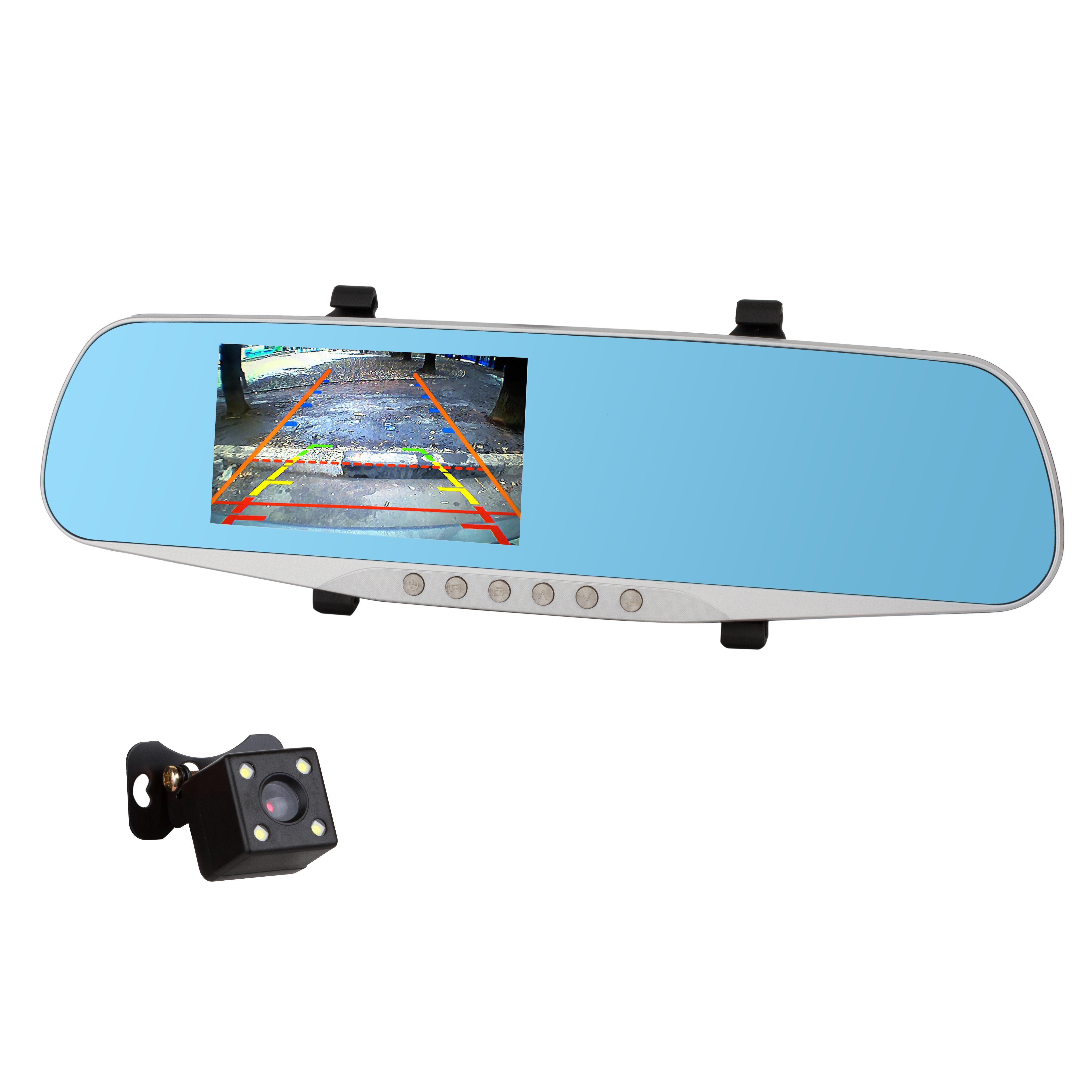 Видеорегистратор Discovery LEX333 MRR 4.3 Full HD TWO CAM Silver (LEX333TCs) - фото 2 Видеорегистратор Discovery LEX333 MRR 4.3 Full HD TWO CAM Silver (LEX333TCs) - фото 2